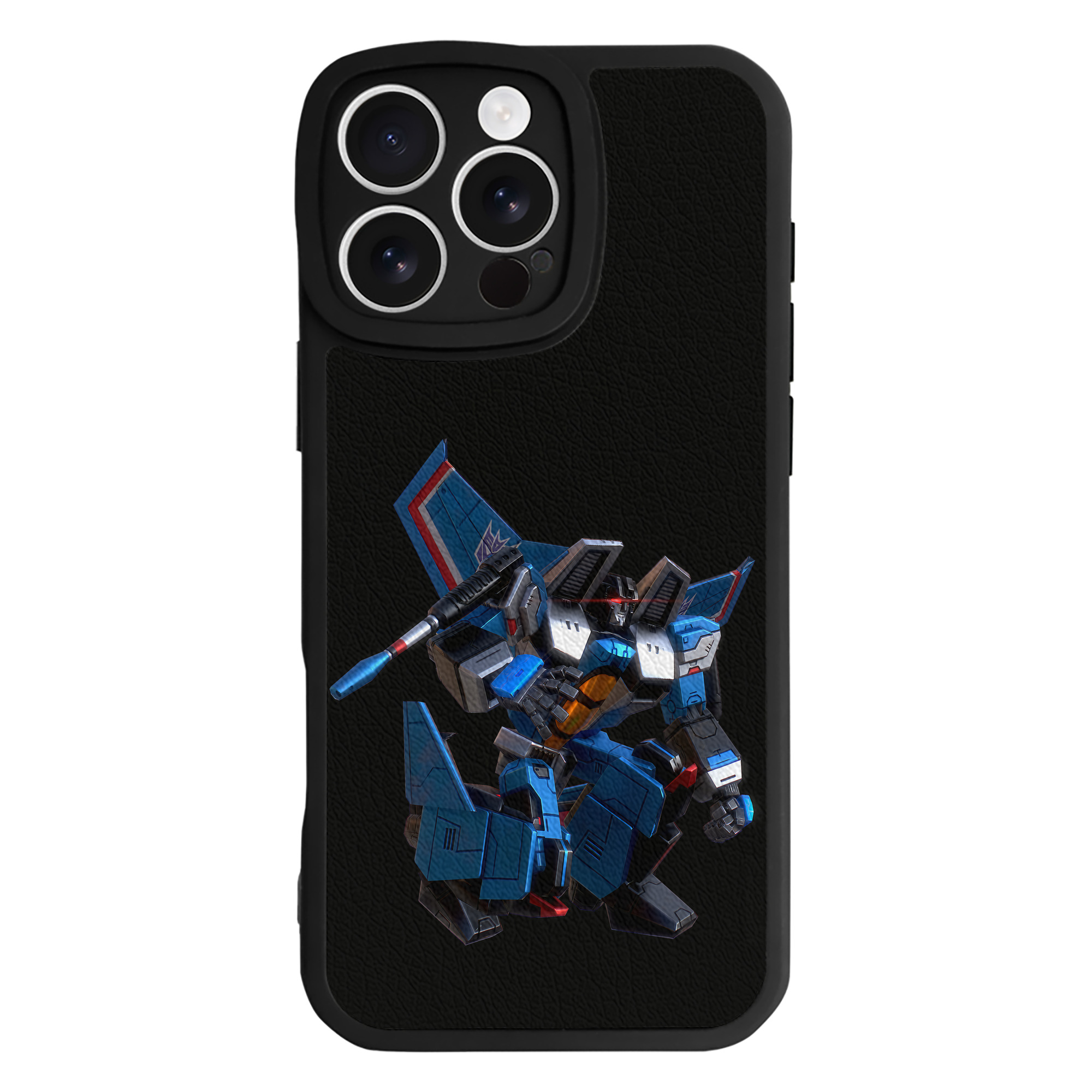 （画像用） Transformers トランスフォーマー 【iPhone 16シリーズ対応】シリコンスマホケース（レザー調） 材質：シリコン